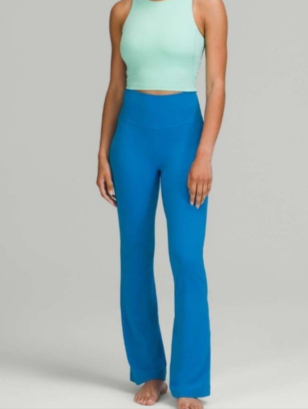 Lululemon Groove Super High-Rise Flared Pants Nulu Blue Size 6